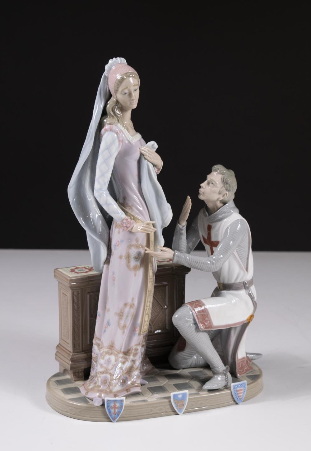 LLADRO "CAMELOT" PORCELAIN