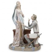 LLADRO "CAMELOT" PORCELAIN FIG