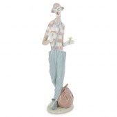 LLADRO CLOWN IN LOVE PORCELAIN