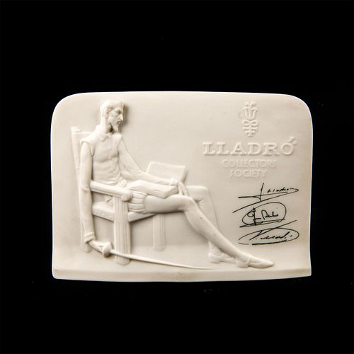 LLADRO COLLECTORS SOCIETY PLAQUE,
