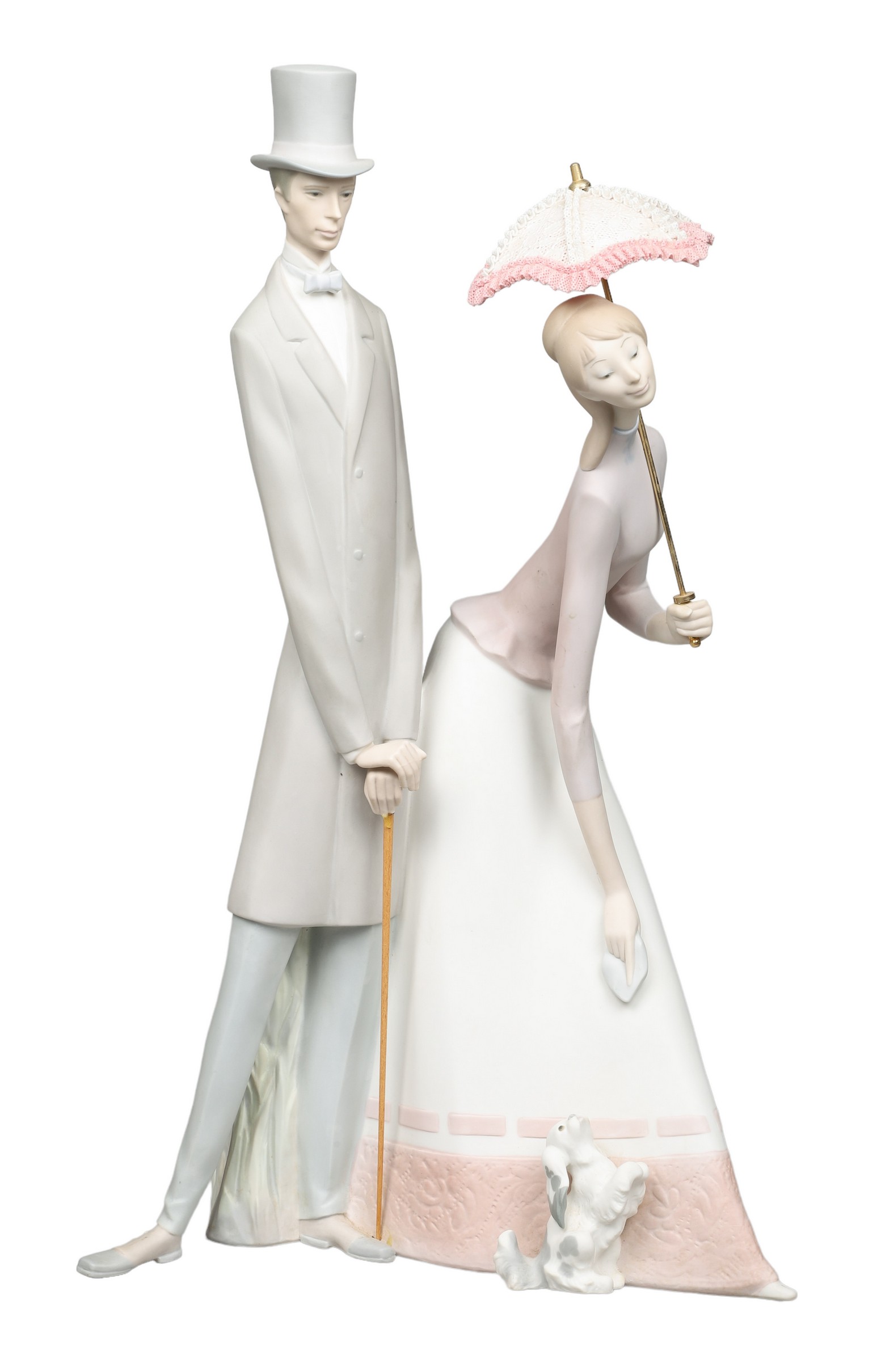 Lladro "Couple With Parasol"