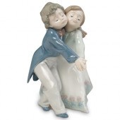 LLADRO "DANCING CLASS" PORCELA