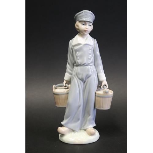Lladro Dutch boy, approx 22cm H