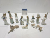 LLADRO ELEVEN PIECE CHILDREN'S