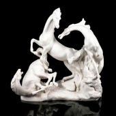 LLADRO FIGURAL GROUP SCULPTURE