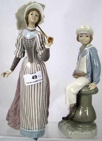 Lladro figure of a Lady with a