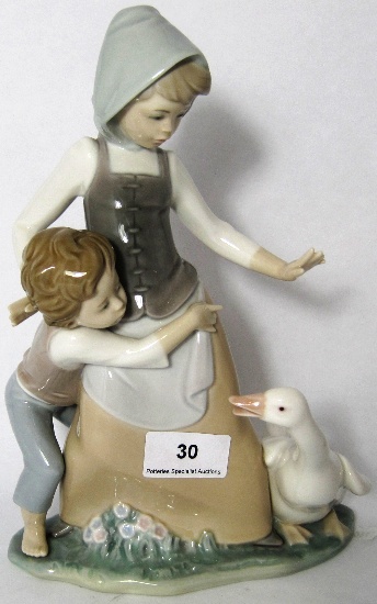Lladro Figure of Children with