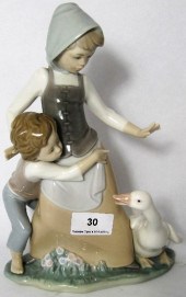 Lladro Figure of Children with