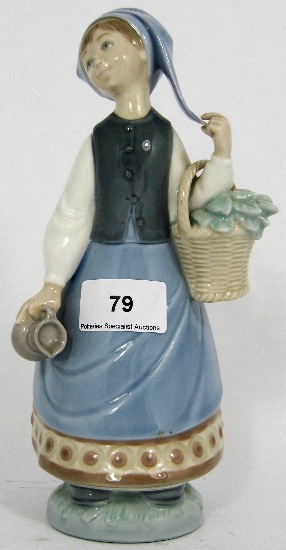 Lladro Figure of Girl with