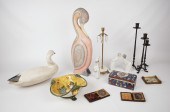 Lladro Figures, Candlesticks,