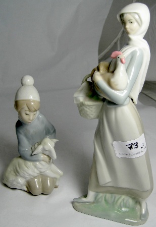 Lladro Figures Girl with
