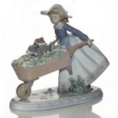 LLADRO FIGURINE, A BARROW OF F
