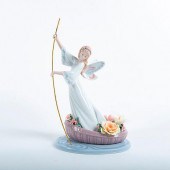 LLADRO FIGURINE, ENCHANTED LAK