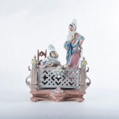 LLADRO FIGURINE GROUPING, ON T