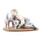 LLADRO FIGURINE, HANUKKAH LIGH