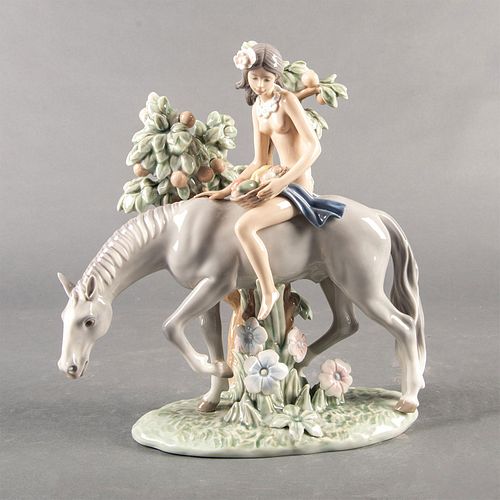 LLADRO FIGURINE, NATURE GIRL