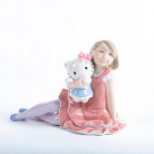 LLADRO FIGURINE, PLAYING WITH