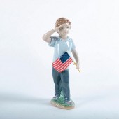 LLADRO FIGURINE, SALUTING THE