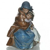 LLADRO FIGURINE, SISTERLY LOVE