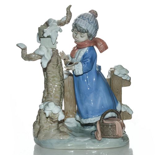 LLADRO FIGURINE, WINTER FROST