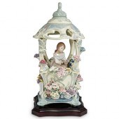 LLADRO "GAZEBO IN BLOOM" PORCE