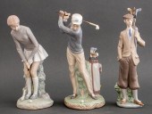 LLADRO GOLF PORCELAIN FIGURINE