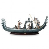 LLADRO "GONDOLA BARROCA" PORCE