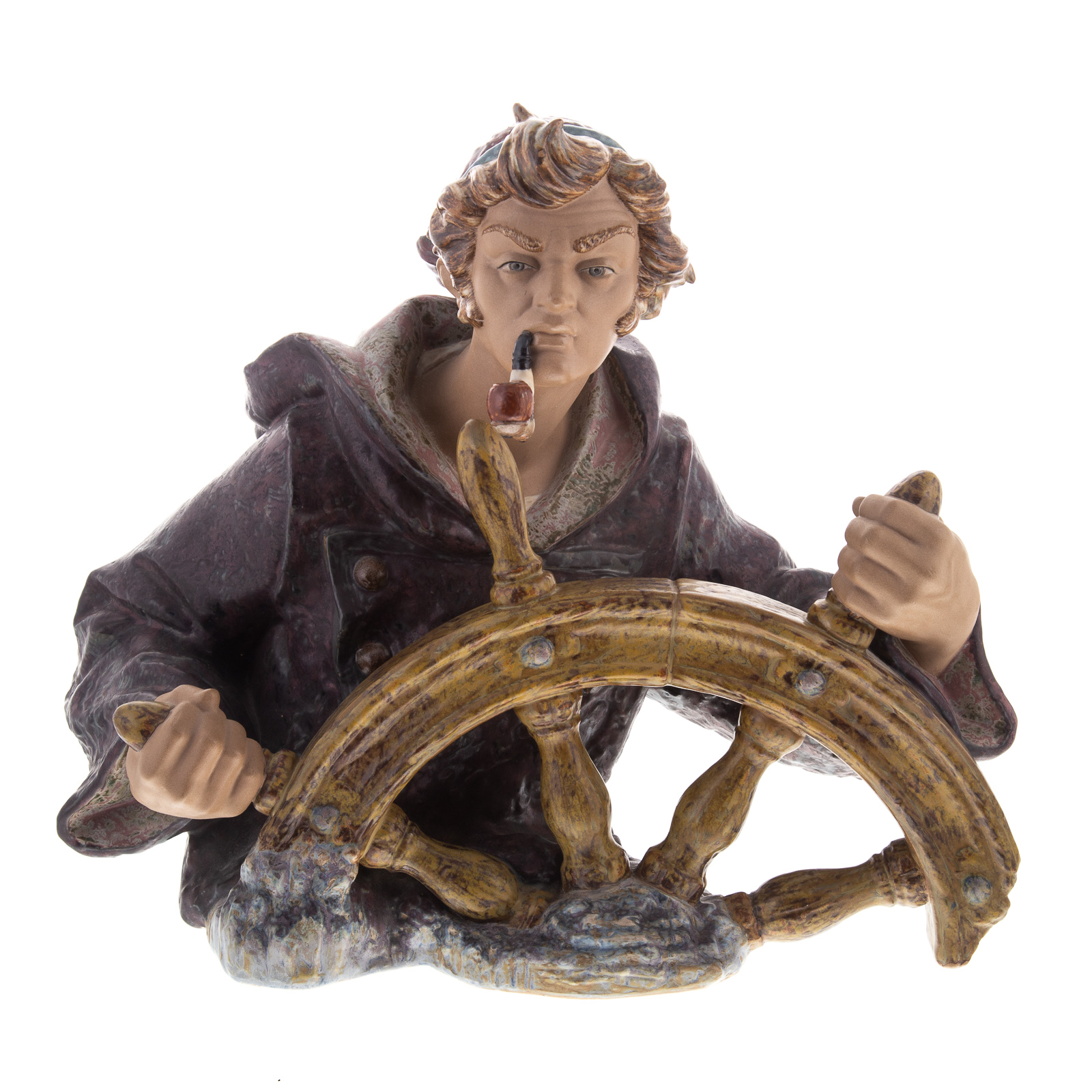 LLADRO GRES, HELMSMAN Large half