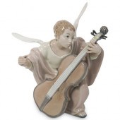 LLADRO "HEAVENLY CELLIST" PORC