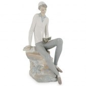 LLADRO "HEBREW STUDENT READING