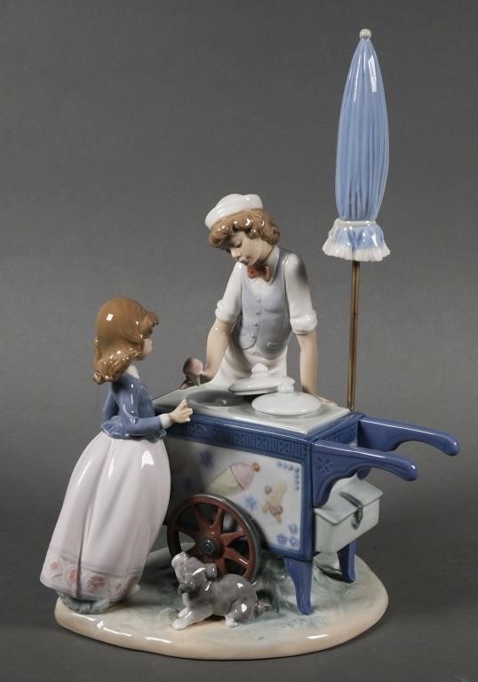 LLADRO "ICE CREAM VENDOR" #5325