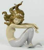 LLADRO "ILLUSION MERMAID" PORC