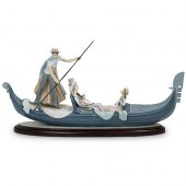 LLADRO "IN THE GONDOLA" PORCEL