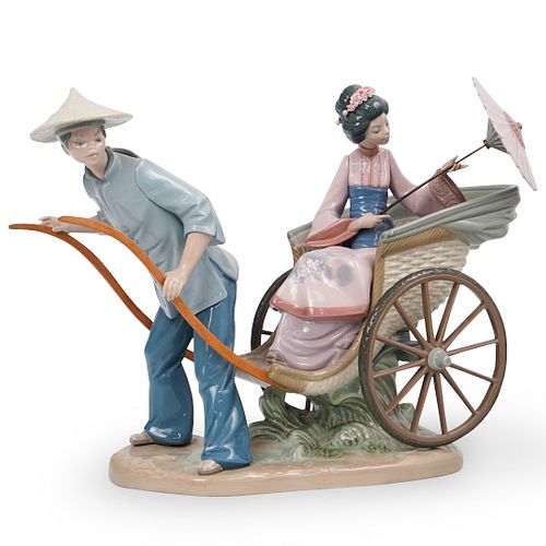 LLADRO "JAPANESE RICKSHAW"