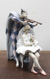 LLADRO "JESTER'S SERENADE" POR
