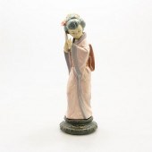 LLADRO LADY FIGURINE, TIMID GE