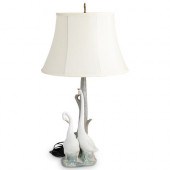 LLADRO NAO PORCELAIN GOOSE TAB