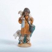 LLADRO NATIVITY FIGURINE, SHEP