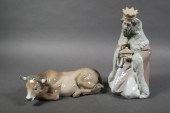LLADRO NATIVITY WISE MAN & COW
