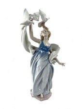 LLADRO "NEW HORIZONS" PORCELAI