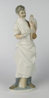 LLADRO " OBSTETRICIAN" 14 1/4"