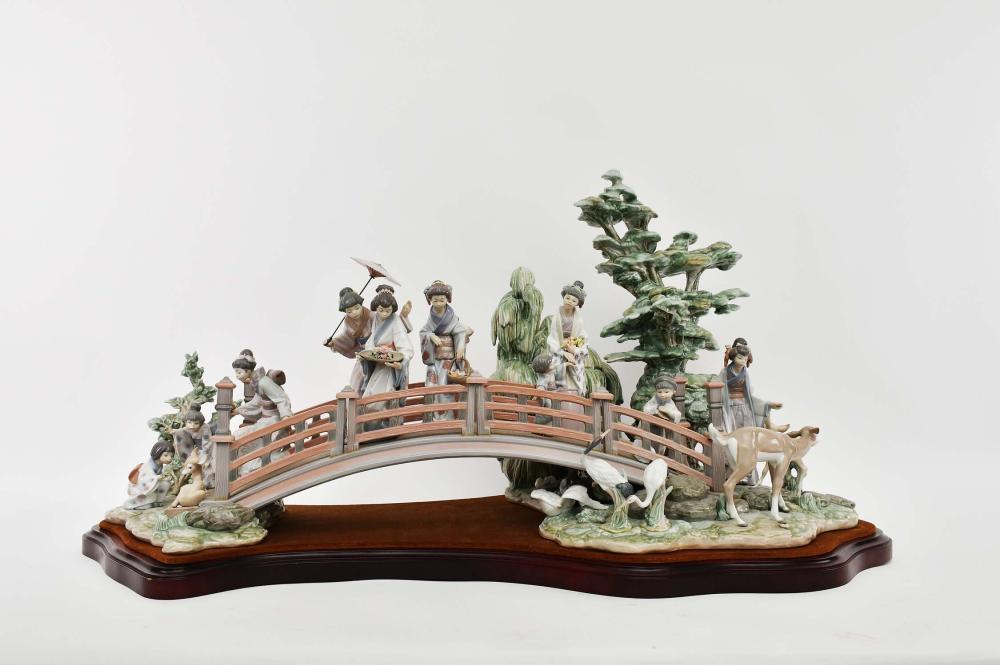 LLADRO ORIENTAL GARDENThe underside