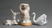 LLADRO PEKINGESE, DONKEY, AND