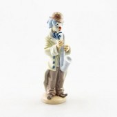 LLADRO PORCELAIN 5471, SAD SAX