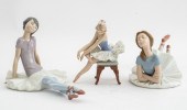 LLADRO PORCELAIN BALLERINAS, 3