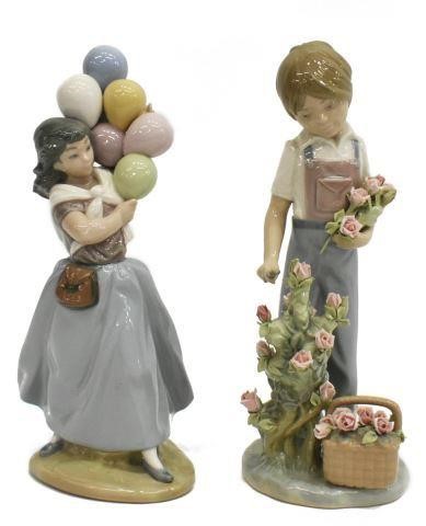 LLADRO PORCELAIN BALLOON SELLER &