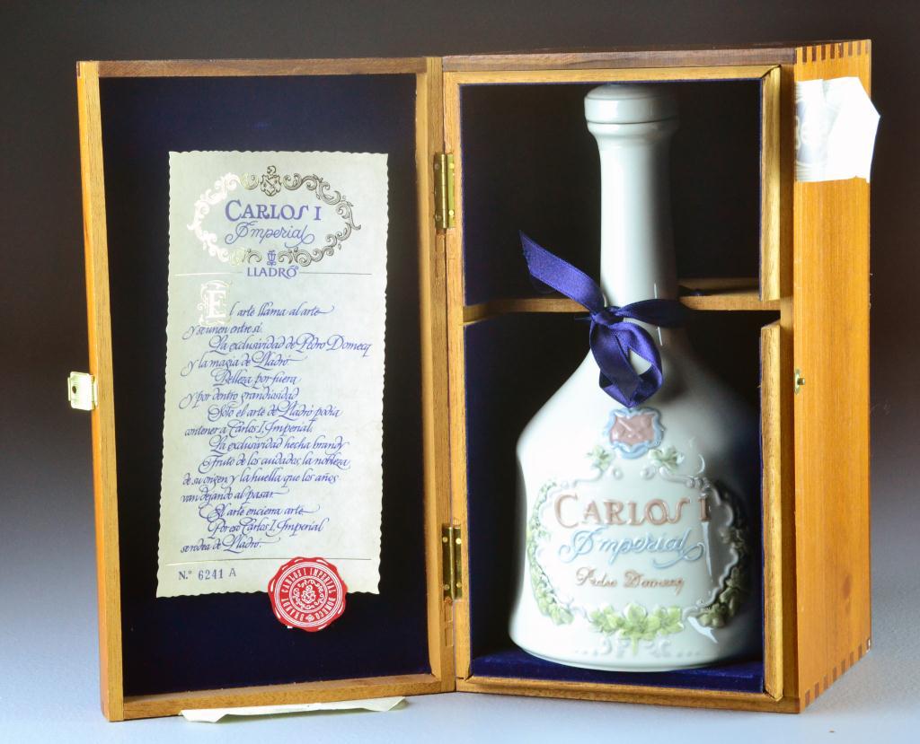 Lladro Porcelain Brandy Bottle -