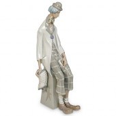 LLADRO PORCELAIN CLOWN W/ ACCO
