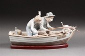 Lladro porcelain figural group