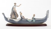 LLADRO PORCELAIN FIGURAL GROUP